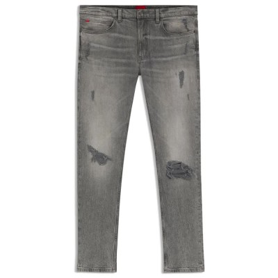 дънки,мъжки,панталони,дамски,панталони,hugo,734,10276865,jeans,grey,(silver)