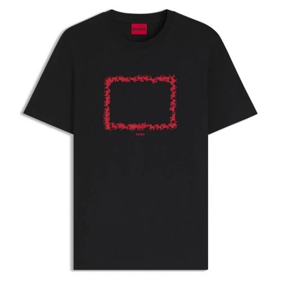 тениска,мъжки,тениски,дамски,тениски,hugo,duhorse,10258299,t,shirt,black,(black)