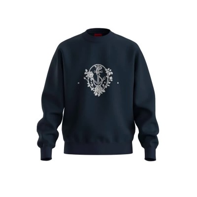 блуза,мъжки,пуловери,hugo,dursen,10273008,sweatshirt,blue,(dark,blue)