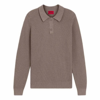 блуза,мъжки,пуловери,дамски,пуловери,hugo,saffowl,10277617,sweater,brown,(light,pastel,brown)