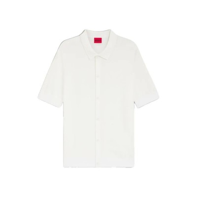 риза,с,къс,ръкав,дамски,ризи,мъжки,ризи,hugo,san,paco,10277643,short,sleeve,shirt,white,(natural)