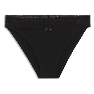 дамско,бельо,дамски,бикини,и,танкини,hugo,triplet,lace,10277591,red,panties,black,(black)