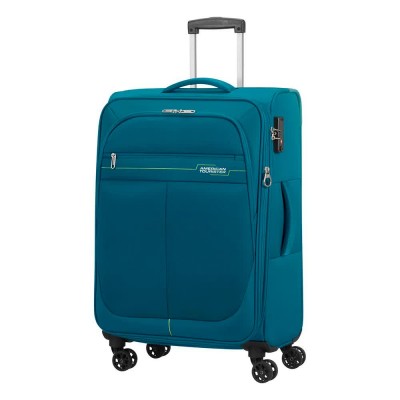 чанта,сакове,american,tourister,deep,dive,spinner,m,exp,tsa,74l,boarding,bag,blue,(teal,lime)