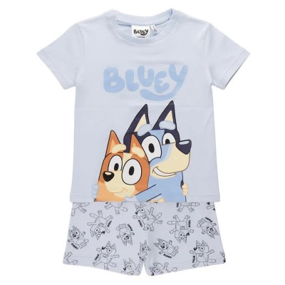 пижама,детски,пижами,bluey,bluey,short,sleeve,pyjama,blue,(light,blue)