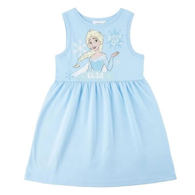 рокля,дамски,поли,и,рокли,disney,frozen,sleeveless,dress,blue,(light,blue)