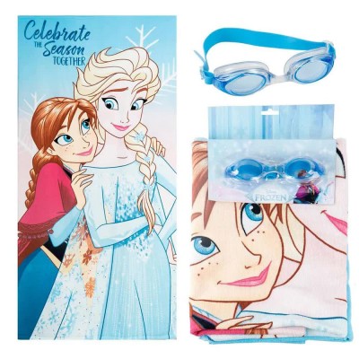 хавлиена,кърпа,хавлии,disney,frozen,towel,blue,(blue)
