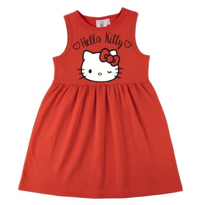 рокля,дамски,поли,и,рокли,cerdá,hello,kitty,dress,red,(red)