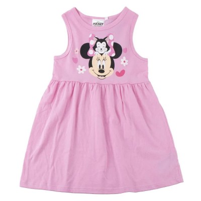 рокля,дамски,поли,и,рокли,disney,minnie,sleeveless,dress,pink,(pink,1)