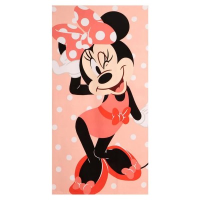 хавлиена,кърпа,хавлии,disney,minnie,towel,pink,(coral)