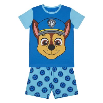 пижама,детски,пижами,cerdá,paw,patrol,short,sleeve,pyjama,blue,(blue)