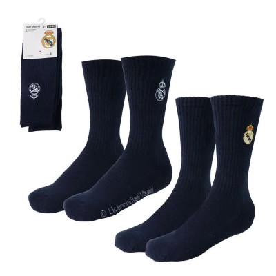 чорапи,мъжки,чорапи,дамски,чорапи,real,madrid,real,madrid,socks,2,pairs,blue,(dark,blue,1)