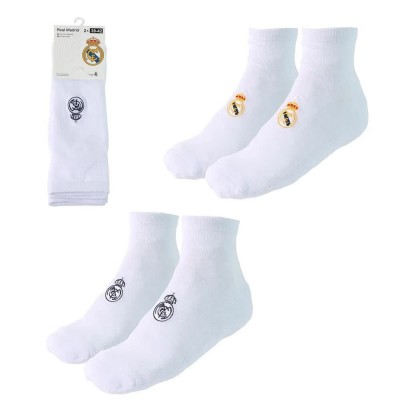 чорапи,мъжки,чорапи,дамски,чорапи,real,madrid,real,madrid,socks,2,pairs,white,(white)