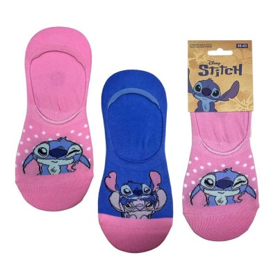 чорапи,мъжки,чорапи,дамски,чорапи,stitch,stitch,socks,2,pairs,blue,pink,(multicolor,1)