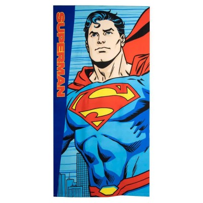 хавлиена,кърпа,хавлии,dc,comics,superman,towel,blue,(blue)