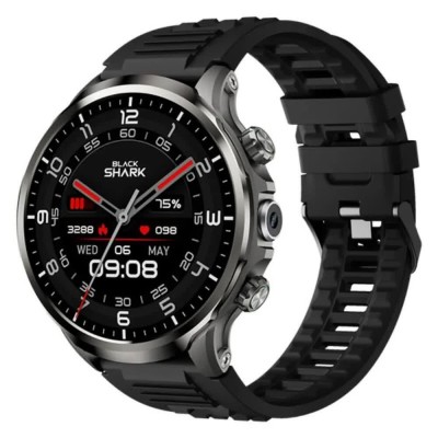 часовници,black,shark,x,wifi,+,4g,smartwatch,silver,(black)