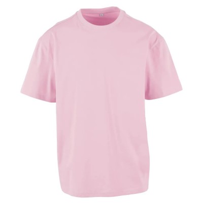 тениска,мъжки,тениски,дамски,тениски,build,your,brand,by308,short,sleeve,t,shirt,pink,(soft,pink)