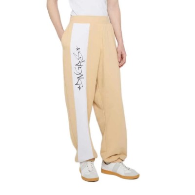 анцуг,мъжки,панталони,дамски,панталони,dangerous,dngrs,balance,joggers,beige,(beige,white)