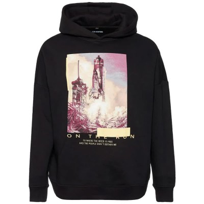 суичър,мъжки,пуловери,dangerous,dngrs,launch,hoodie,black,(black)