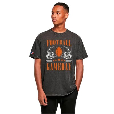 футболна,фланелка,мъжки,тениски,дамски,тениски,def,x,european,league,of,football,gameday,1,short,sleeve,t,shirt,grey,(black)