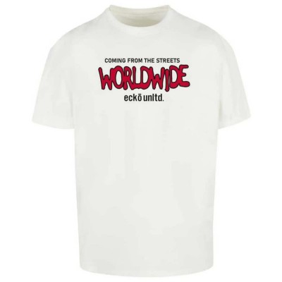 тениска,мъжки,тениски,дамски,тениски,ecko,unltd,world,wide2,short,sleeve,t,shirt,white,(ready,for,dye)