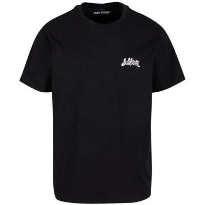 юношеска,тениска,мъжки,тениски,дамски,тениски,lost,youth,ly466,short,sleeve,t,shirt,black,(black)