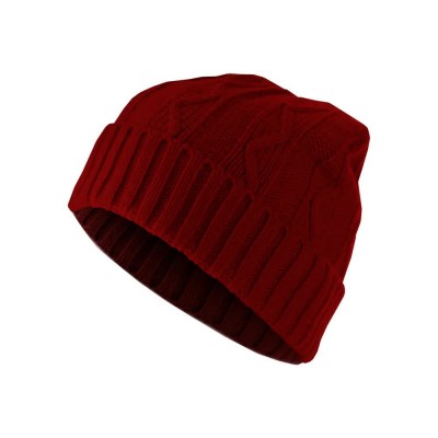 шапка,всички,шапки,masterdis,cable,flap,beanie,red,(maroon)