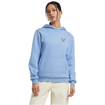суичър,дамски,блузи,merchcode,christmas,cute,deer,hoodie,blue,(powder,blue)