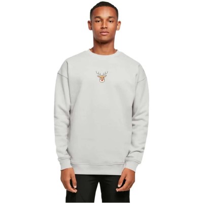 блуза,мъжки,пуловери,merchcode,christmas,cute,deer,sweatshirt,grey,(light,asphalt)
