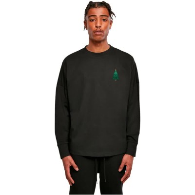 тениска,мъжки,тениски,дамски,тениски,merchcode,christmas,hol,jol,mood,long,sleeve,t,shirt,black,(black)