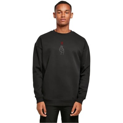блуза,мъжки,пуловери,merchcode,k,heart,sweat,sweatshirt,black,(black)