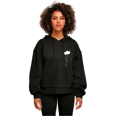 суичър,дамски,блузи,merchcode,love,in,the,air,organic,oversized,hoodie,black,(black)