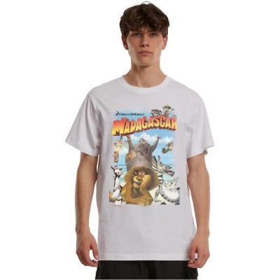 тениска,мъжки,тениски,дамски,тениски,merchcode,madagascar,distressed,short,sleeve,t,shirt,white,(white)
