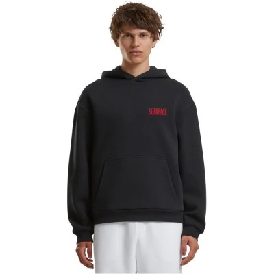 суичър,мъжки,пуловери,merchcode,scarface,poster,fluffy,hoodie,black,(black)