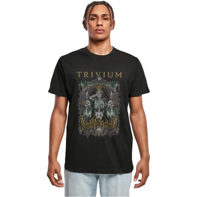 футболна,фланелка,мъжки,тениски,дамски,тениски,merchcode,trivium,third,short,sleeve,t,shirt,black,(black)
