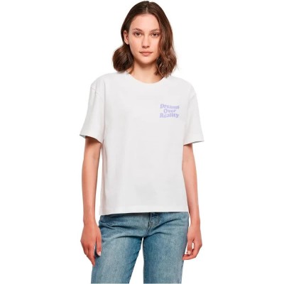 тениска,мъжки,тениски,дамски,тениски,miss,tee,dreams,over,reality,short,sleeve,t,shirt,white,(white)