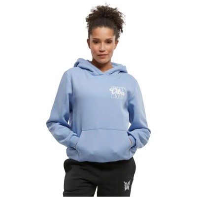 суичър,дамски,блузи,miss,tee,good,vibes,puff,print,fluffy,hoodie,blue,(powder,blue)