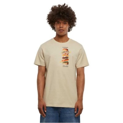 тениска,мъжки,тениски,дамски,тениски,mister,tee,a,burger,t,shirt,beige,(sand)