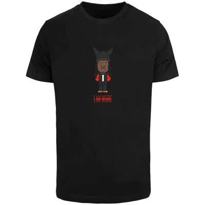 тениска,мъжки,тениски,дамски,тениски,mister,tee,i,am,music,short,sleeve,t,shirt,black,(black)
