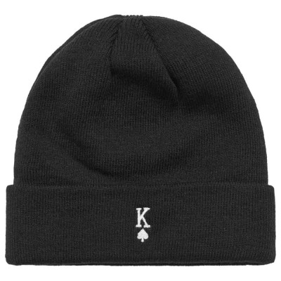 тениска,всички,шапки,mister,tee,king,card,heavy,beanie,black,(black)