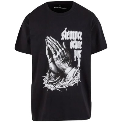 тениска,мъжки,тениски,дамски,тениски,mj,gonzales,pray,for,you,short,sleeve,t,shirt,black,(black)