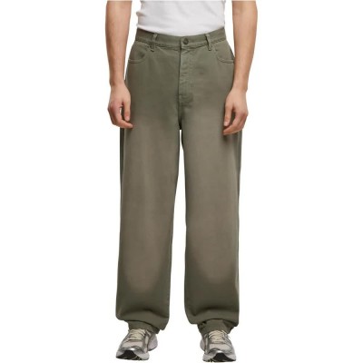 дънки,мъжки,панталони,дамски,панталони,urban,classics,90‘s,jeans,green,(pale,olive)