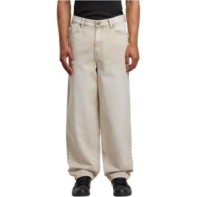 дънки,мъжки,панталони,дамски,панталони,urban,classics,90‘s,jeans,beige,(white,dirty,washed)