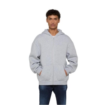 блуза,мъжки,пуловери,urban,classics,fluffy,full,zip,sweatshirt,grey,(heather,grey)