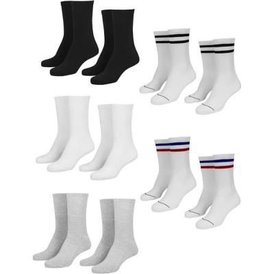 чорапи,мъжки,чорапи,дамски,чорапи,urban,classics,sporty,socks,10,pairs,multicolor,(black,white,grey,navy,red)