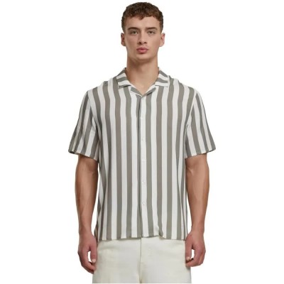 риза,с,къс,ръкав,дамски,ризи,мъжки,ризи,urban,classics,viscose,aop,resort,short,sleeve,shirt,white,grey,(pale,olive,off,white)