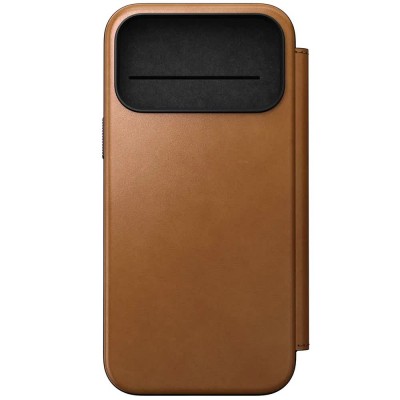 други,аксесоари,nomad,modern,leather,folio,iphone,17,pro,max,phone,case,brown,(english,tan)