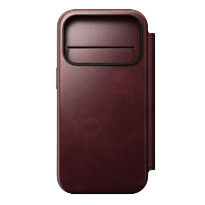 други,аксесоари,nomad,modern,leather,folio,iphone,17,pro,phone,case,brown,red,(burgundy)
