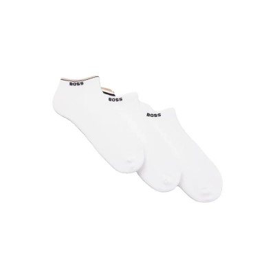чорапи,мъжки,чорапи,дамски,чорапи,boss,iconic,cc,10280405,socks,3,pairs,white,(white)