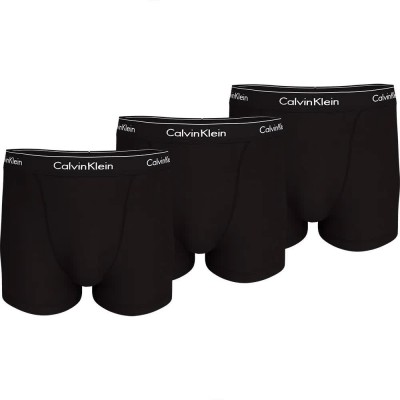 боксерки,мъжко,бельо,calvin,klein,relaxed,boxers,3,units,black,(black)