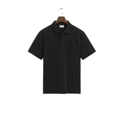 дамски,блузи,с,яка,мъжки,блузи,с,яка,gant,2067072,short,sleeve,polo,black,(black)